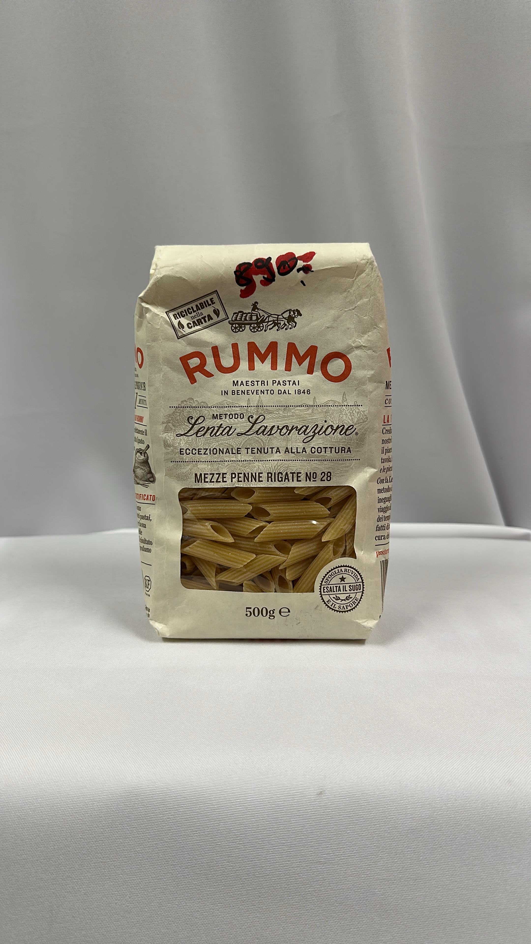 Rummo Tészta - Mezze Penne Rigate
