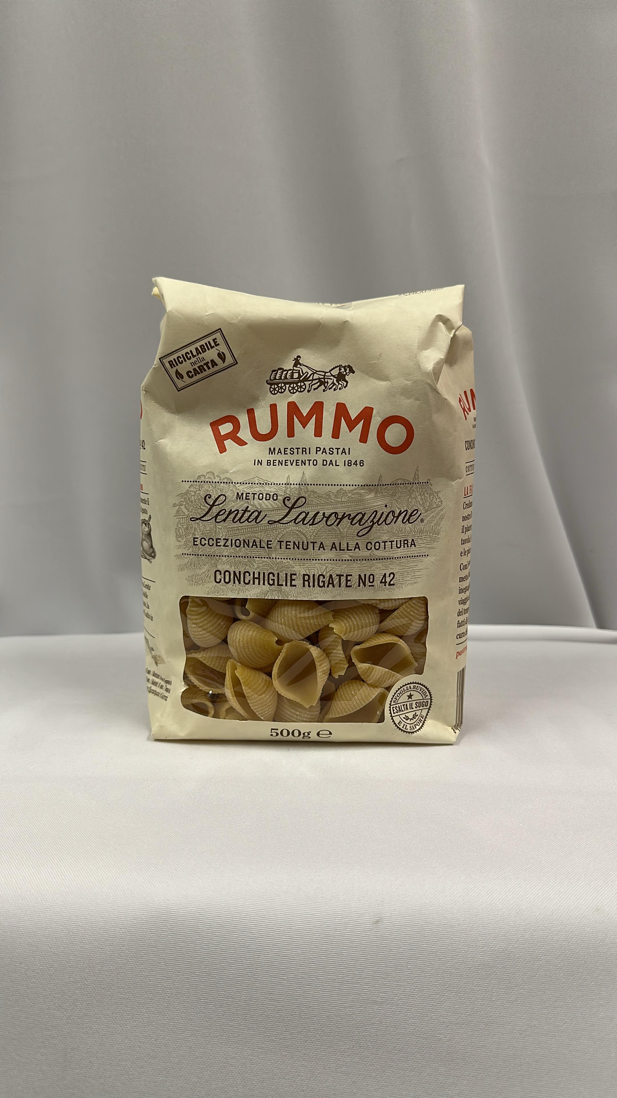 Rummo Tészta - Conchiglie Rigate